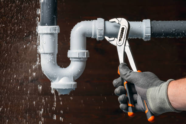 Professional Plumbing technician working in Middle Island, NY